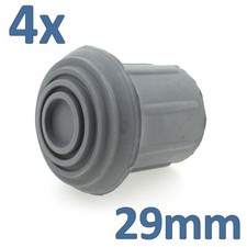 29mm GREY RUBBER FERRULES END