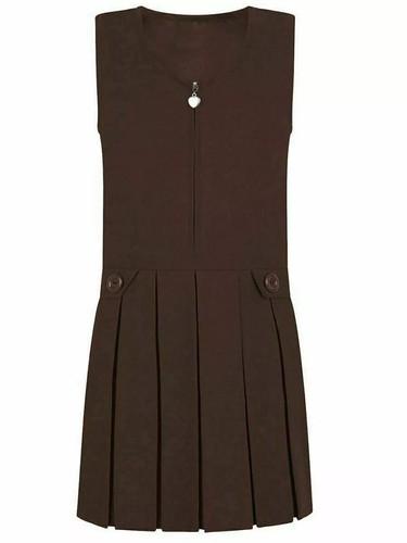Girls zip pinafore - girls,