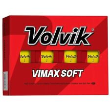 Volvik Vimax Soft Golf Balls New 12 Count, Dozen Yellow (3 PACKS TOTAL)