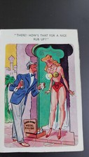 Vintage Saucy Postcard Comic