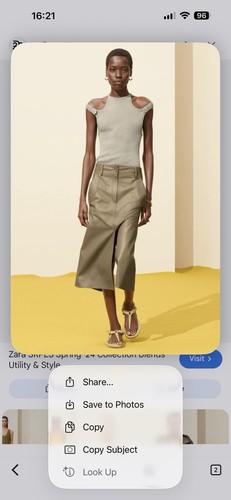 Zara leather skirt srpls - zara,