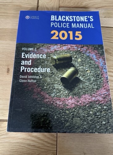 Blackstone police manual - police,