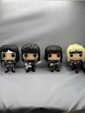 Funko Pop! Motley Crue Mick Mars Tommy Lee Nikki Sixx Vince Neil. 3612