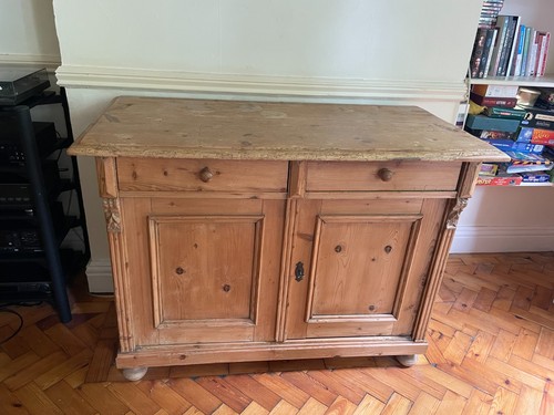 Lovely antique waxed pine