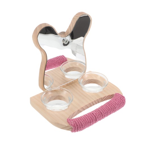 Small parrot toys mirrors - small,