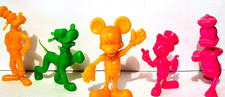 Louis Marx & Co - Plastic Walt Disney Figures - Lot Of 5 - Vintage 1971