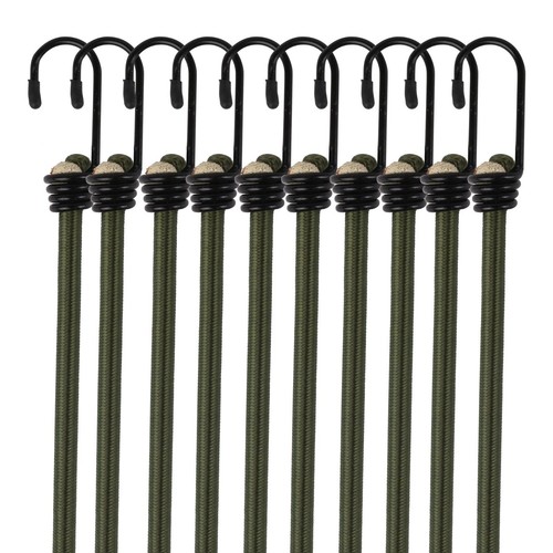 10x bungee cords with hooks - cords,
