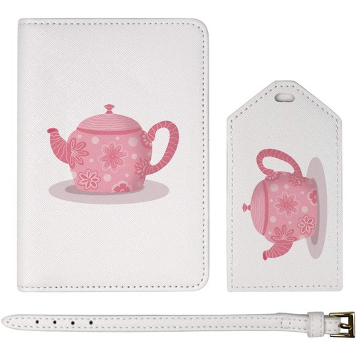 Funky teapot passport - passport, travel