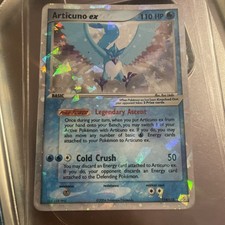 Pokemon TCG Articuno EX Holo Card 114/112 FireRed LeafGreen 2004 Secret Rare