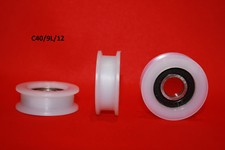 40mm Square Flat Nylon Pulley