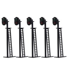 5pcs Model Railway 2-Light OO