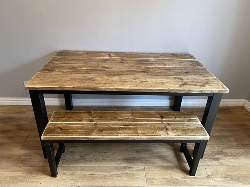 Rustic industrial dining - rustic,