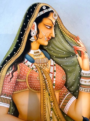 Mughal art indian prints - mughal,