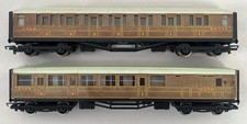 Hornby gauge lner teak - 2x,