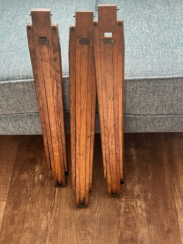 Vintage old wooden oak - x,
