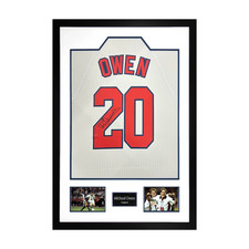 Michael Owen Signed England