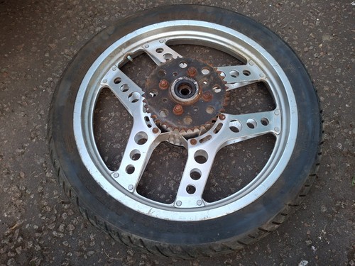 1984 honda 125 rear - cb,