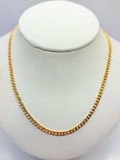 9ct Yellow Gold Hollow Curb