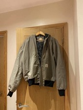 Carhartt khaki hooded jacket