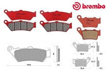 Brembo brake pad kit sinter