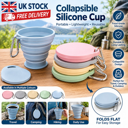 Silicone collapsible cup - silicone,