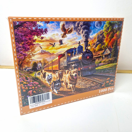 1000 piece interlocking - interlocking, paper
