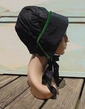 Antique Regency Black Taffeta