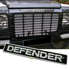 GENUINE LAND ROVER DEFENDER FRONT GRILLE PANEL BADGE DECAL BTR1045