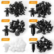100Pcs/Set Car Parts Body Trim Retainer Fastener Clip Push Pin Fender Bumper Kit