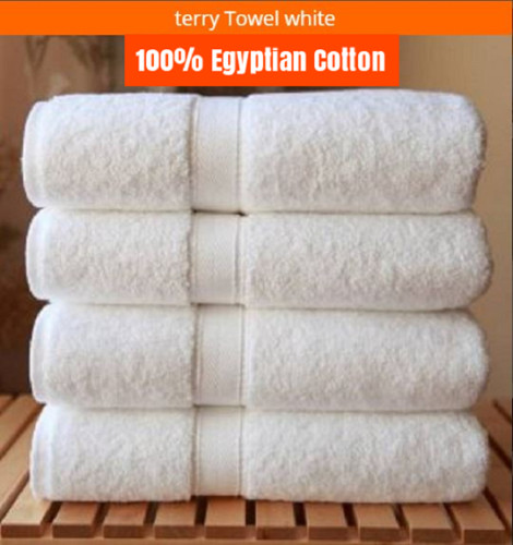 Large bath towel white - 4x,