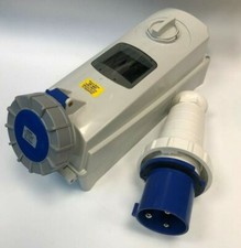 Blue 63A Switched Interlock