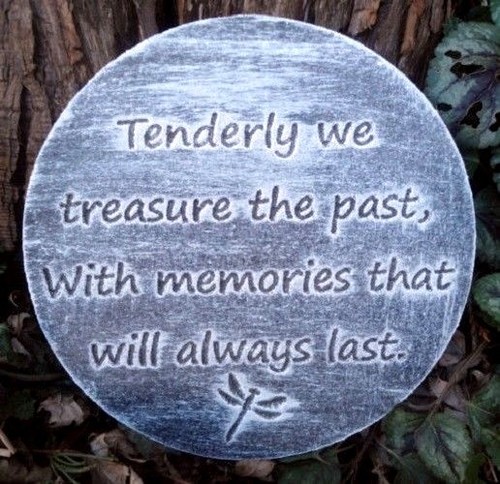 Memorial plaque mold - memorial, garden