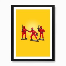 Modern Toy Soldiers Art Print