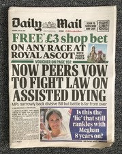 Daily Mail 21st June 2025 MPs