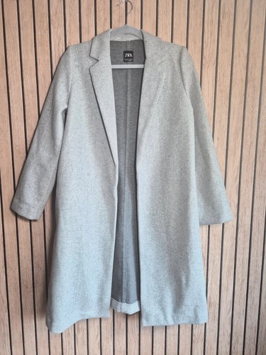 Zara grey felt - felt, coat
