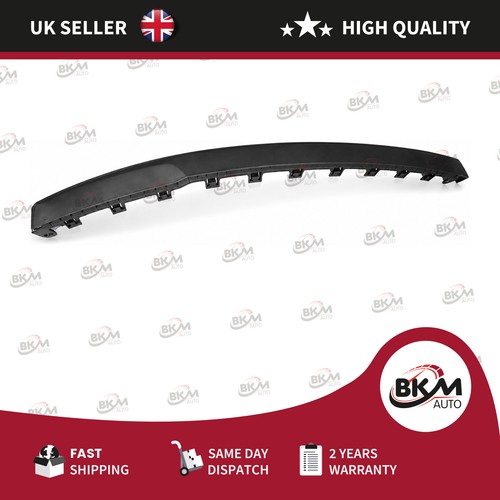 Front bumper spoiler trim - front,