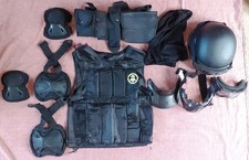 Tactical Riot Gear, Belt, Knee