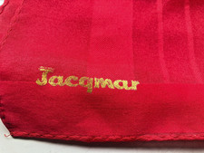 Sale! JACQMAR scarf RED semi