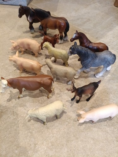 Schleich farm world pink sow - schleich,