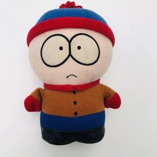 SOUTH PARK • STAN • 7” PLUSH PLUSHIE • COMEDY CENTRAL • FUN 4 ALL • 1998 • RARE