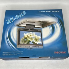 Necvox RE-7469 Roof Mount in car video system with Attachments ** New In Box**