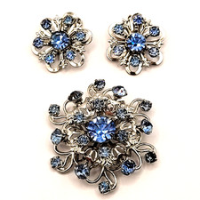 Sparkling Blue Rhinestone