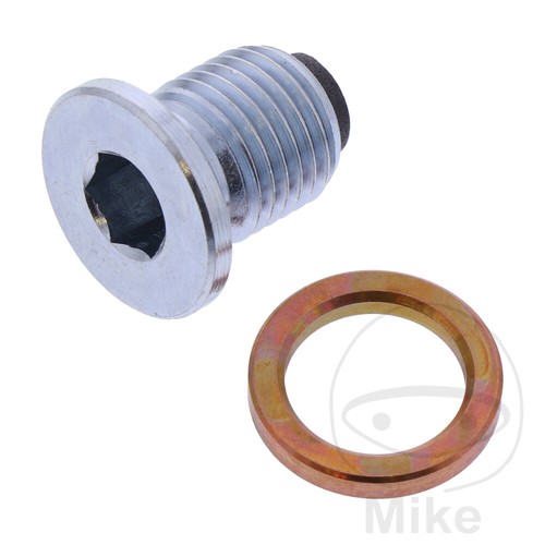 Engine oil sump drain nut - drain,
