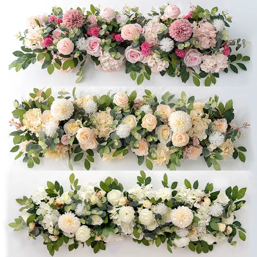 100cm white rose artificial - white,