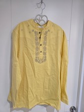 Boys Age 11 Yellow Long Sleeve