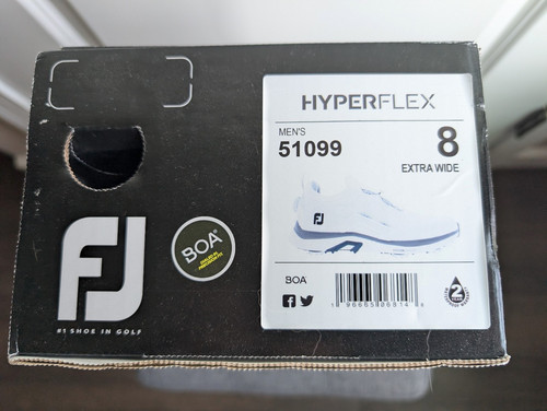 Footjoy hyperflex boa size - footjoy,