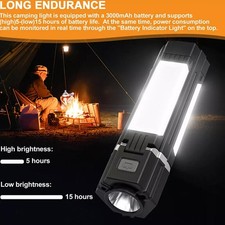 99000000lm Flashlight LED Camp