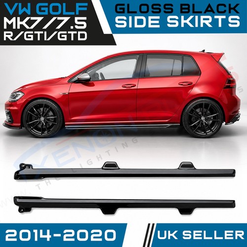 Gloss black side - gloss, skirts
