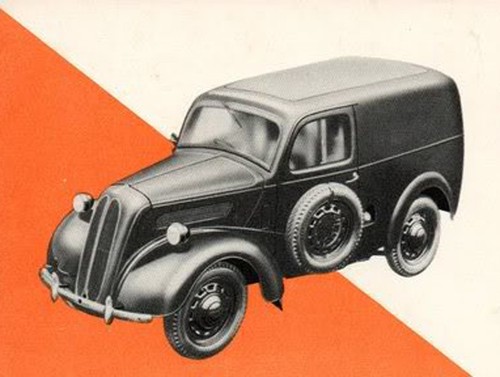 Fordson 5cwt pop - van, vinyl