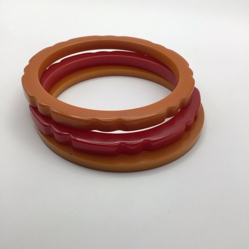 Vintage bakelite bangle - vintage,